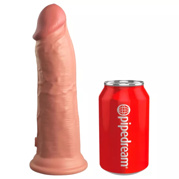 King Cock Elite 8 - realistisk dildo med sugpropp 20cm - natur