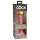 King Cock Elite 6 - realistisk dildo vibrator 15 cm - mörk hudfärg