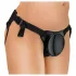 King Cock Elite - strap-on trosor - justerbar - svart