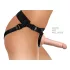 King Cock Elite - strap-on trosor - justerbar - svart
