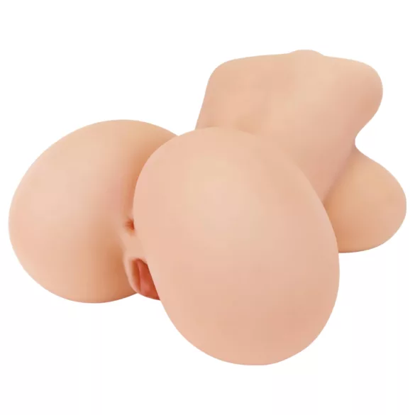 PDX Big Titty - realistisk torso med stora bröst - naturfärg
