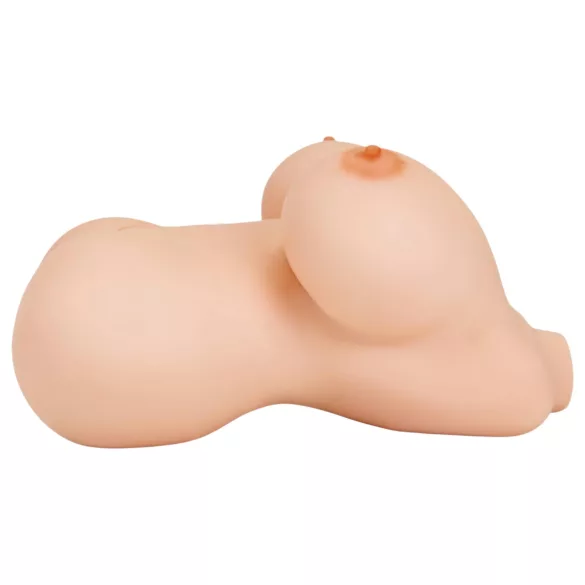 PDX Big Titty - realistisk torso med stora bröst - naturfärg