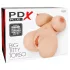 PDX Big Titty - realistisk torso med stora bröst - naturfärg