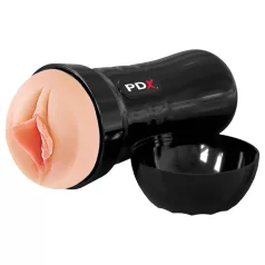   PDX - Wet Pussies Super Luscious Lips - realistisk konstgjord vagina (hudfärgad)