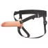 X-TENSION Elite - ihålig strap-on-dildo (naturell)