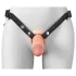X-TENSION Elite - ihålig strap-on-dildo (naturell)