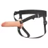 X-TENSION Elite - ihålig strap-on-dildo (naturell)