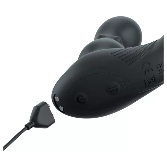 Pipedream Anal Fantasy Ass-Gasm - roterande analvibrator med peniring (svart)