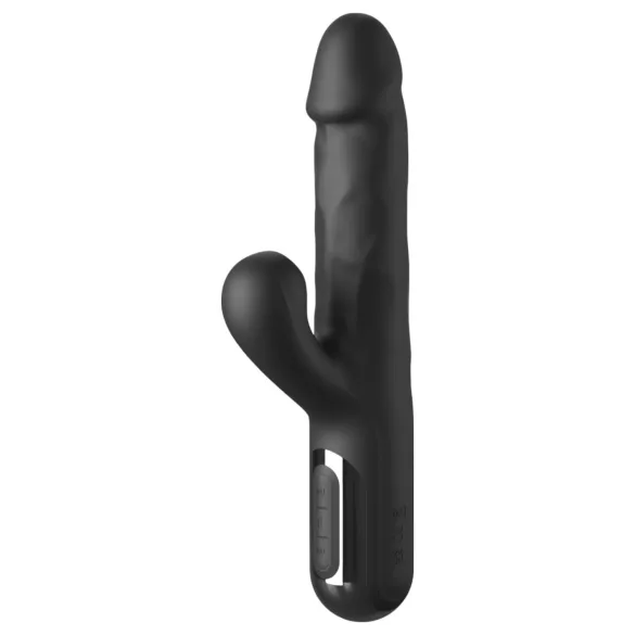 Fetish - 3‑motorig stötande vibrator (svart)