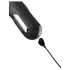 Fetish - 3‑motorig stötande vibrator (svart)