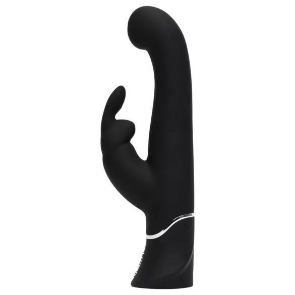 Happyrabbit - G-punkt vibrator med klitorisstimulerare - uppladdningsbar svart