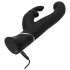 Happyrabbit - G-punkt vibrator med klitorisstimulerare - uppladdningsbar svart