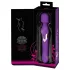 Javida - wandvibrator och pärlvibrator 2-i-1 - lila