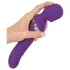 Javida - wandvibrator och pärlvibrator 2-i-1 - lila