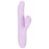 SMILE Thrusting - roterande och stötande vibrator med klitorisstimulator (lila)