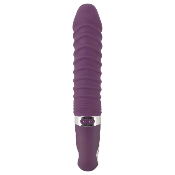 SMILE Soft - uppladdningsbar vibrator med värme - silikon lila