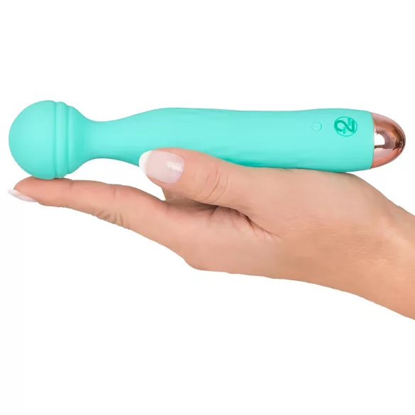 Cuties Mini Wand - uppladdningsbar, vattentät massagestav (grön)