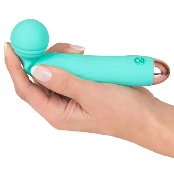 Cuties Mini Wand - uppladdningsbar, vattentät massagestav (grön)