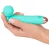 Cuties Mini Wand - uppladdningsbar, vattentät massagestav (grön)