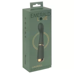   Emerald Love - G-punkt vibrator uppladdningsbar vattentät silikon grön