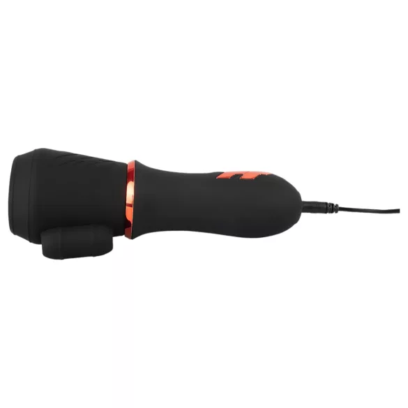 Rebel - penistoppvibrator med batteri och 2 motorer - svart