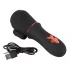Rebel - penistoppvibrator med batteri och 2 motorer - svart