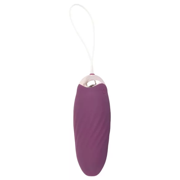 Javida Shaking Love - fjärrstyrt vibratorägg med stötfunktion - lila