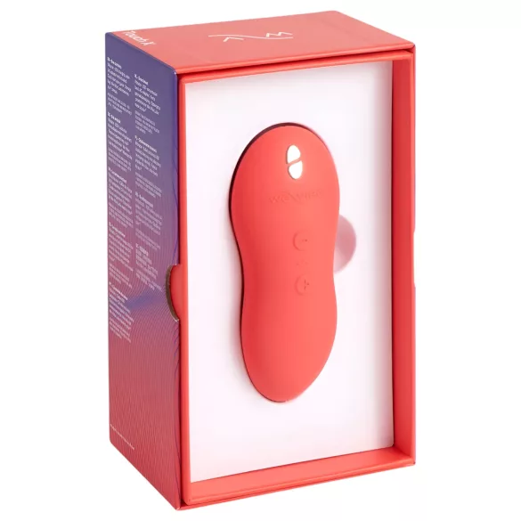 We-Vibe Touch X - klitorisvibrator - uppladdningsbar vattentät - korall