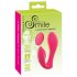 SMILE Trosa - batteridriven, fjärrstyrd 2-i-1 vibrator (rosa)