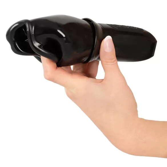 You2Toys - STROKER Rotating - uppladdningsbar, roterande konstgjord mun‑masturbator (svart)