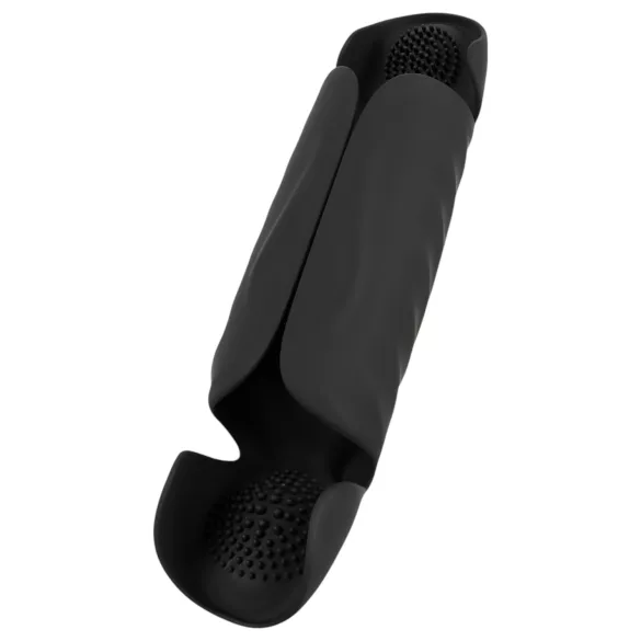 Rebel - penistoppvibrator med 3 motorer - svart