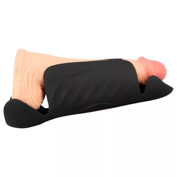 Rebel - penistoppvibrator med 3 motorer - svart