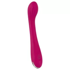   SMILE G-spot - G-punktsvibrator med räfflor - uppladdningsbar - lila