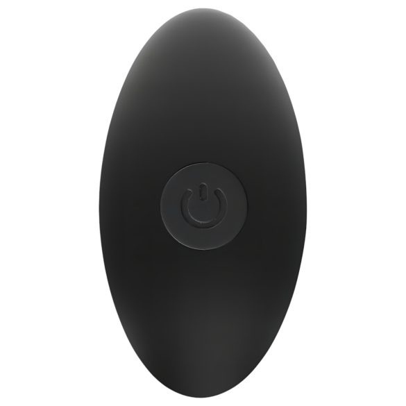 ANOS - prostatavibrator med uppladdningsbart batteri - vattentät - svart