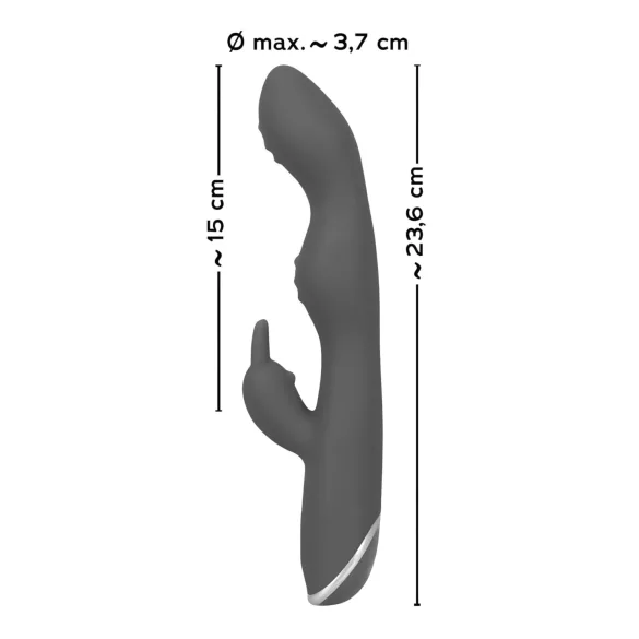 Smile - Rabbitvibrator med böjlig klitorisstimulator och G-punkt - lila