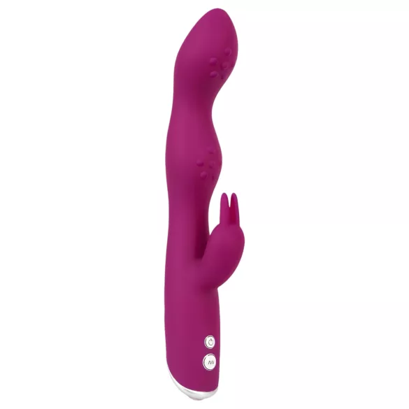 Smile - Rabbitvibrator med böjlig klitorisstimulator och G-punkt - lila
