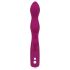 SMILE - Flexibel vibrator för A- och G-punkt med klitorisstimulering (lila)