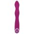 SMILE - Flexibel vibrator för A- och G-punkt med klitorisstimulering (lila)