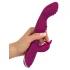 Smile - Rabbitvibrator med böjlig klitorisstimulator och G-punkt - lila