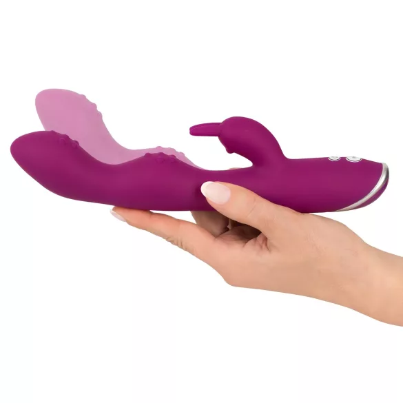 Smile - Rabbitvibrator med böjlig klitorisstimulator och G-punkt - lila