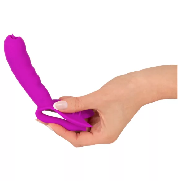 Javida - G-punkt och klitorisstimulator vibrator - lila