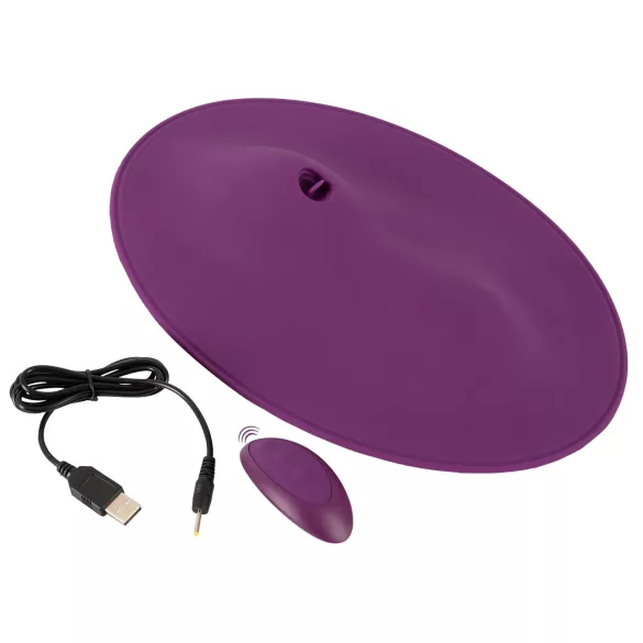 VibePad 2 - vibrator kudde för oralsex - silikon lila
