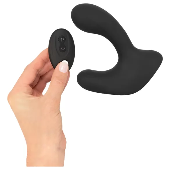 Rebel RC - uppladdningsbar fjärrstyrd uppblåsbar analvibrator - svart