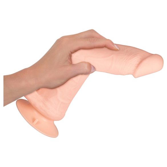 Nature Skin - vibrator med fjärrkontroll - hudfärgad