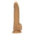 Naked Addiction - Thrusting vibrator - mörk - 23cm
