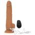 Naked Addiction - Thrusting vibrator - mörk - 23cm