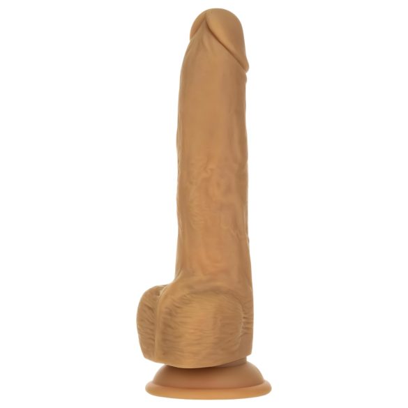 Naked Addiction - Thrusting vibrator - mörk - 23cm