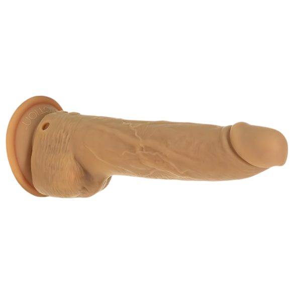 Naked Addiction - Thrusting vibrator - mörk - 23cm