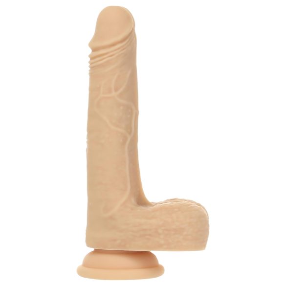 Naked Addiction - Thrusting vibrator - 19 cm - hudfärgad