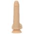 Naked Addiction - Thrusting vibrator - 19 cm - hudfärgad